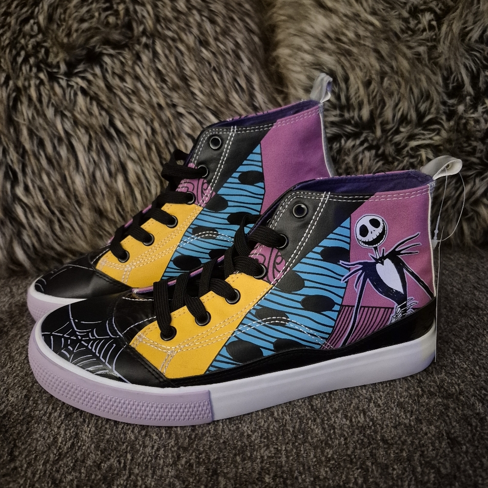 Disney Nightmare Before Christmas Holographic High-Tops.